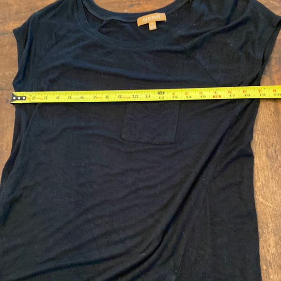 Ellen Tracy black tee shirt M - Picture 8 of 9
